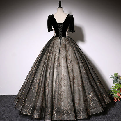 IKERRLAX Evening Dress Female Banquet Socialite High-Grade  Princess Pettiskirt Art Exam Light Luxury Minority High-End Vocal Music Art Test
