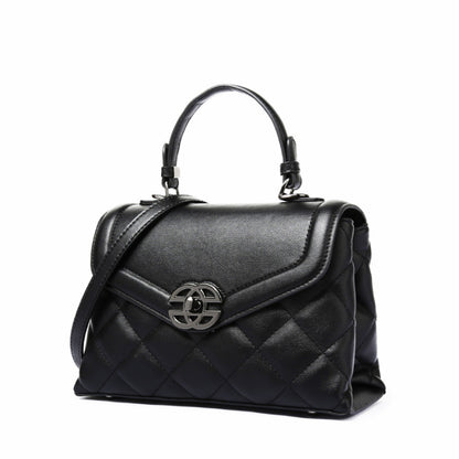 IKEARLAX 2025 Bag Women's popular Winter New Xiaoxiangfeng Fashion Rhombus Premium Sense Versatile Leather Women's Bag One Shoulder Oblique Span Bag